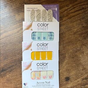 Color Street Accent Nail Polish Strips